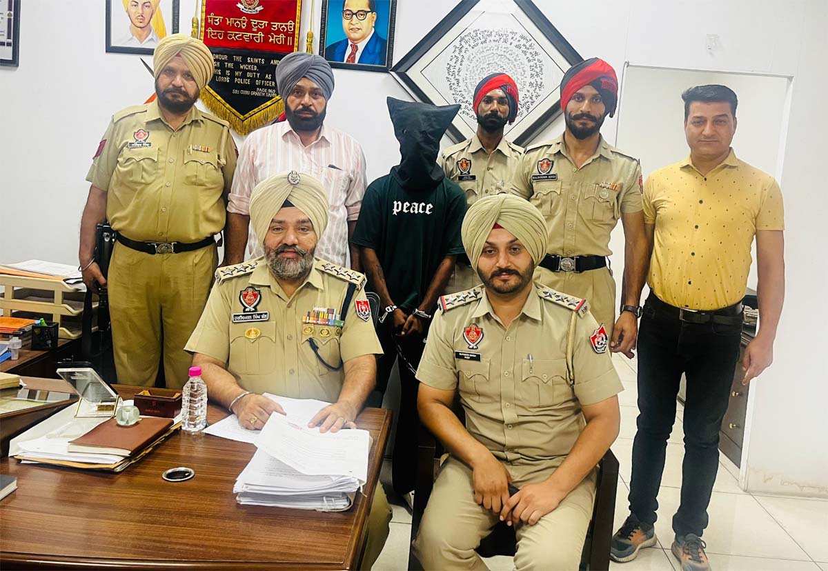 मोहाली पुलिस ने दोपहिया वाहन चोर को गिरफ्तार किया
